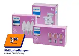 Action Philips ledlampen aanbieding