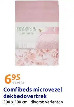 Action Comfibeds microvezel dekbedovertrek aanbieding