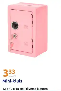 Action Mini-kluis aanbieding