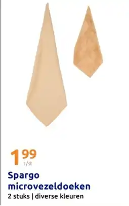 Action Spargo microvezeldoeken aanbieding