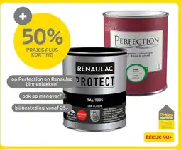 Praxis Op Perfection en Renaulac binnenlakken aanbieding