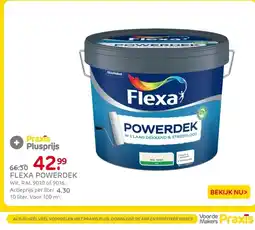 Praxis Flexa powerdek aanbieding