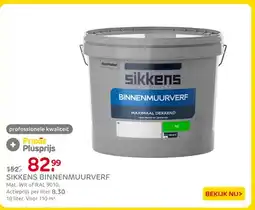 Praxis Sikkens Binnenmuurverf aanbieding