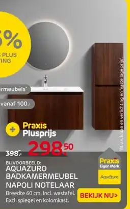 Praxis Op Badkamermeubels aanbieding