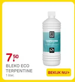 Praxis Bleko Eco Terpentine aanbieding