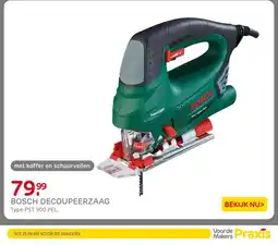Praxis Bosch decoupeerzaag aanbieding