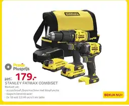 Praxis Stanley fatmax combiset aanbieding