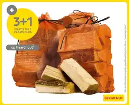 Praxis Op haardhout aanbieding