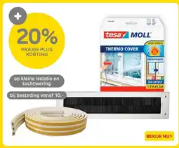 Praxis Op kleine isolatie en tochtwering aanbieding