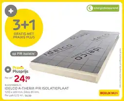 Praxis Op PIR isolatie aanbieding