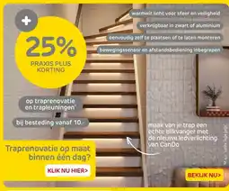 Praxis Op Traprenovatie en trapleuningen aanbieding