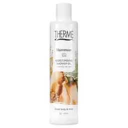 Trekpleister Therme Hammam Moisturising Shower Oil aanbieding