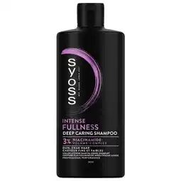 Trekpleister Syoss Intense Fullness Deep Caring Shampoo aanbieding