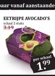 MCD Supermarkt EETRIJPE AVOCADO'S aanbieding