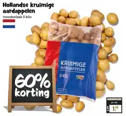 Boon`s Markt Hollandse kruimige aardappelen aanbieding