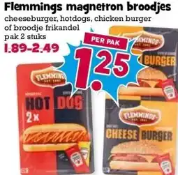 Boon`s Markt Flemmings magnetron broodjes aanbieding