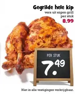 Boon`s Markt Gegrilde hele kip aanbieding