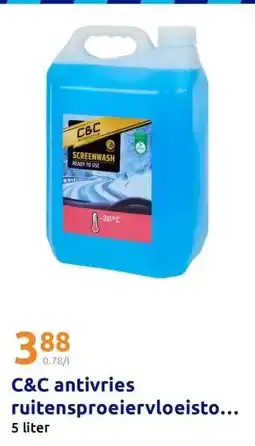 Action C&C antivries ruitensproeiervloeistof -20°C aanbieding