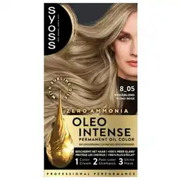 Trekpleister Syoss Oleo Intense 8-05 Beige Blond Haarkleuring aanbieding