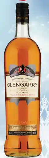 uw topSlijter Glengarry Highland Blended Scotch Whisky aanbieding