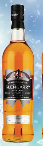 uw topSlijter Glengarry Single Malt Scotch Whisky aanbieding