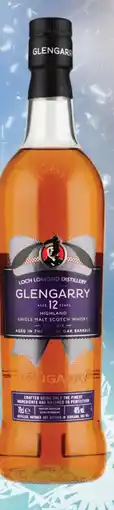 uw topSlijter Glengarry 12 Yrs. Highland Single Malt aanbieding