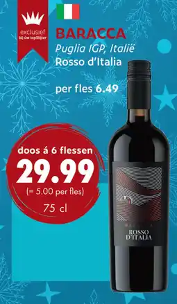 uw topSlijter Baracca aanbieding