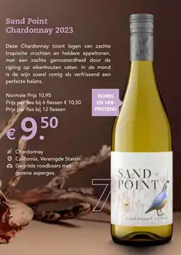 Henri Bloem Sand Point Chardonnay 2023 aanbieding