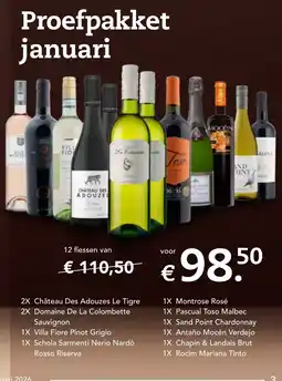 Henri Bloem Proefpakket januari aanbieding