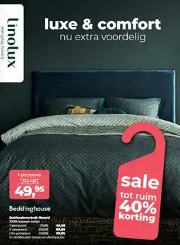 Linolux Beddinghouse aanbieding