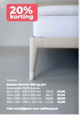 Linolux Linolux Molton Stretch 200gr./m2 aanbieding
