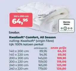 Linolux Linolux Kwalisoft Comfort, All Season aanbieding