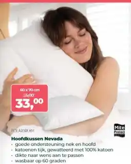 Linolux Hoofdkussen Nevada aanbieding