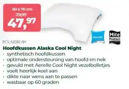Linolux Hoofdkussen Alaska Cool Night aanbieding