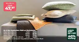 Linolux Mr & Mrs Amsterdam Plaid en Sierkussens aanbieding