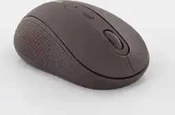 Bol.com Milki Mouse Chocolate Draadloze Silent Click Soft Rubber Coated Computermuis In Chocolade Kleur aanbieding