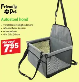 Van Cranenbroek Friendly Pet Autostoel hond aanbieding