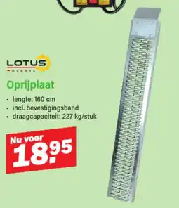 Van Cranenbroek LOTUS Oprijplaat aanbieding