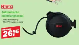 Van Cranenbroek RODA Automatische luchtslanghaspel aanbieding