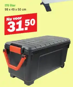 Van Cranenbroek Iris ohyama Opbergbox met wielen aanbieding