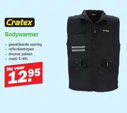 Van Cranenbroek Cratex Bodywarmer aanbieding