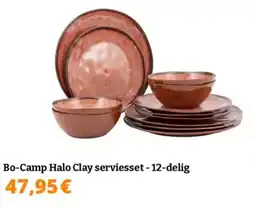 Obelink Bo-Camp Halo Clay serviesset aanbieding