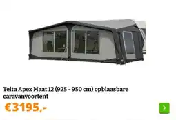 Obelink Telta Apex Maat 12 opblaasbare aanbieding