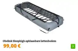 Obelink Obelink Sleephigh opblaasbare lattenbodem aanbieding
