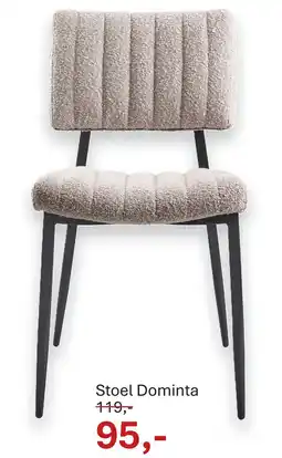 INHOUSE Stoel Dominta aanbieding