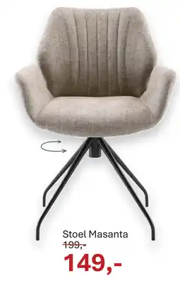 INHOUSE Stoel Masanta aanbieding