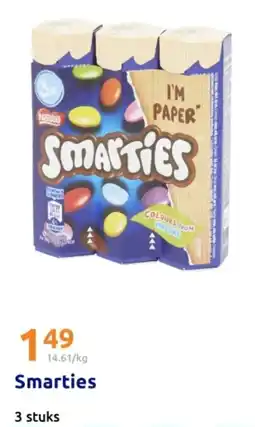 Action Smarties aanbieding