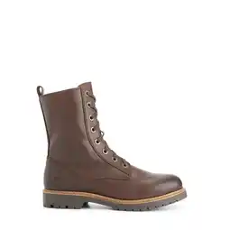 ANWB Travelin' Ranelva Dames Veterboots Gevoerd Donker Bruin aanbieding