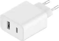Coolblue Xiaomi Power Delivery en Quick Charge Oplader met 2 Usb Poorten 33W Wit aanbieding