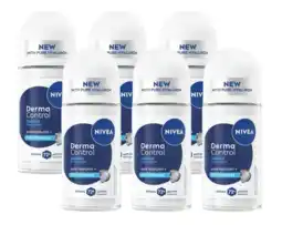 De Online Drogist Nivea Derma Control Defend Deodorant Roller Voordeelverpakking aanbieding